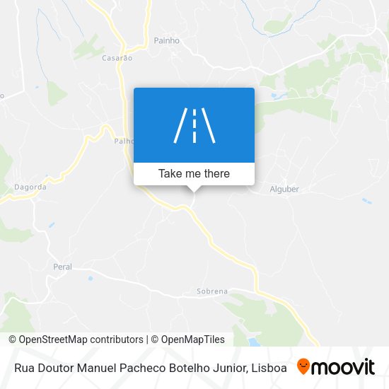Rua Doutor Manuel Pacheco Botelho Junior mapa
