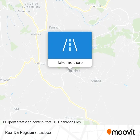 Rua Da Regueira map