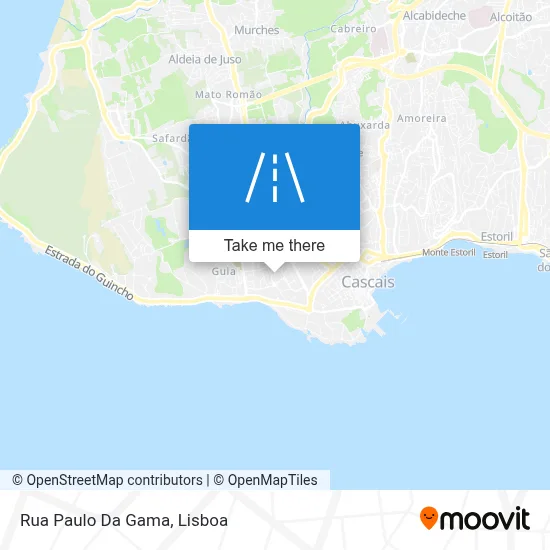 Rua Paulo Da Gama map
