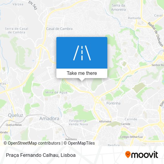 Praça Fernando Calhau map