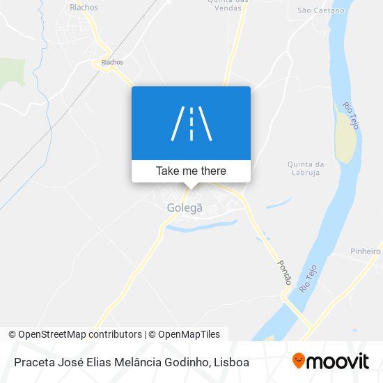 Praceta José Elias Melância Godinho mapa