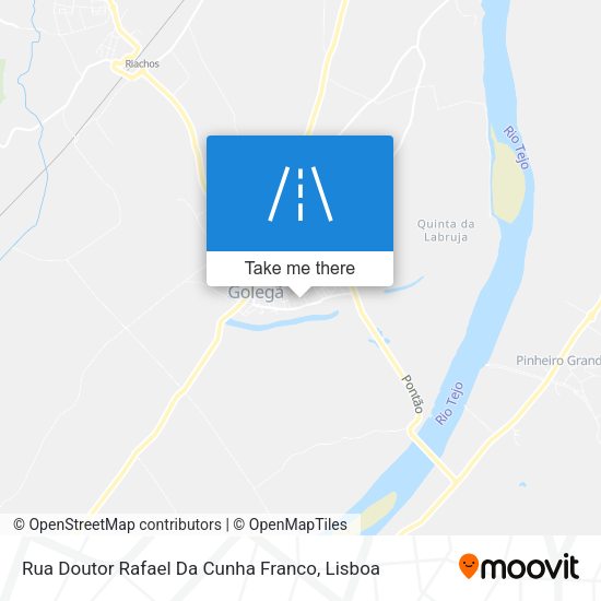 Rua Doutor Rafael Da Cunha Franco mapa