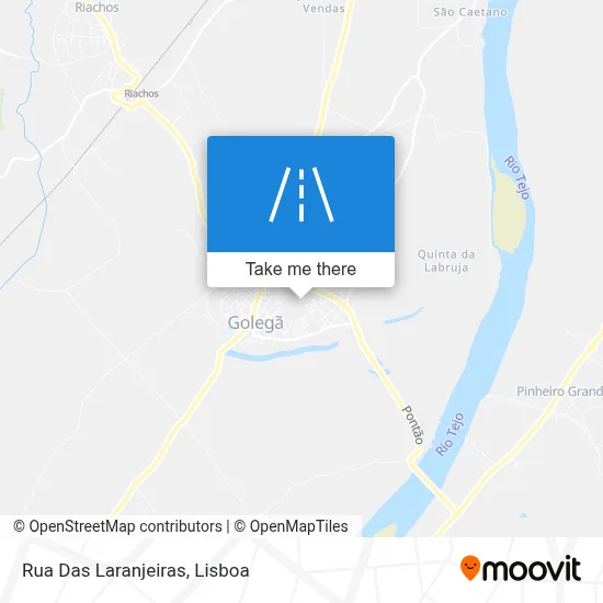 Rua Das Laranjeiras map