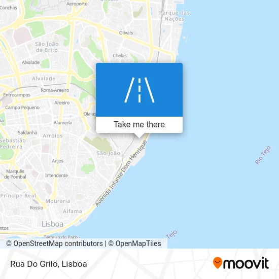 Rua Do Grilo map