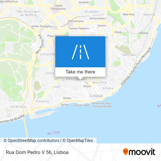 Rua Dom Pedro V 56 map