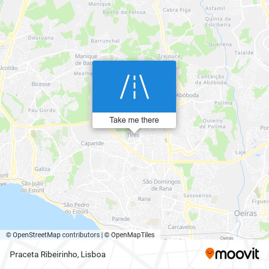 Praceta Ribeirinho map