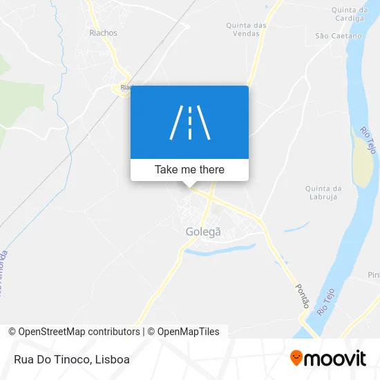 Rua Do Tinoco map