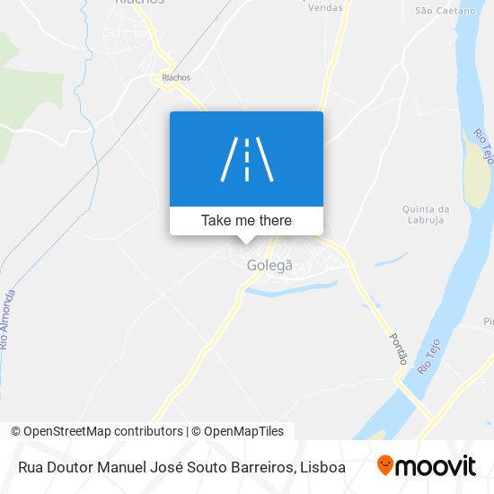 Rua Doutor Manuel José Souto Barreiros map