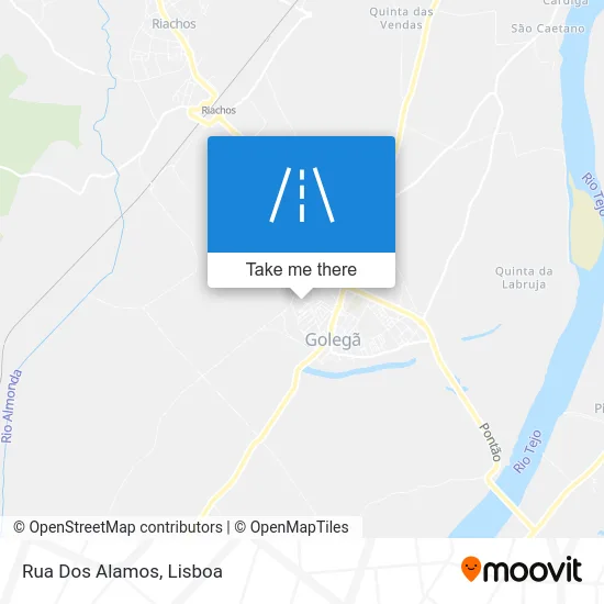 Rua Dos Alamos map