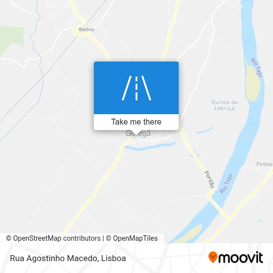 Rua Agostinho Macedo map