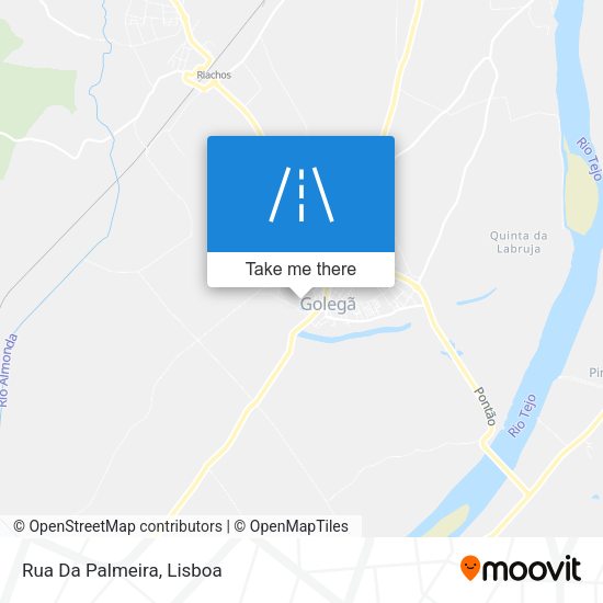 Rua Da Palmeira mapa
