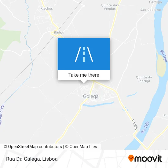 Rua Da Galega map