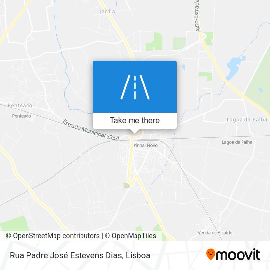 Rua Padre José Estevens Dias map