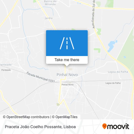Praceta João Coelho Possante map