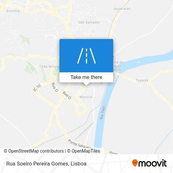 Rua Soeiro Pereira Gomes map