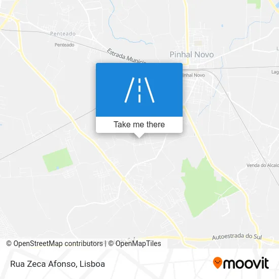 Rua Zeca Afonso map