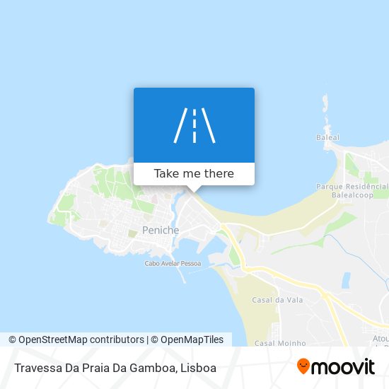 Travessa Da Praia Da Gamboa map