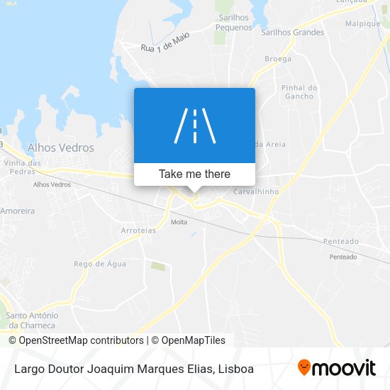 Largo Doutor Joaquim Marques Elias map