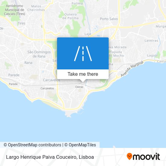 Largo Henrique Paiva Couceiro map