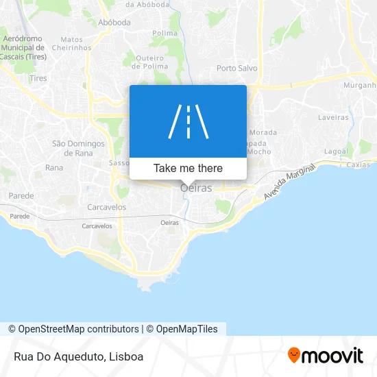 Rua Do Aqueduto map