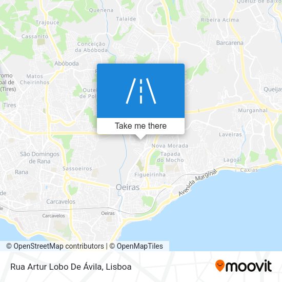 Rua Artur Lobo De Ávila map