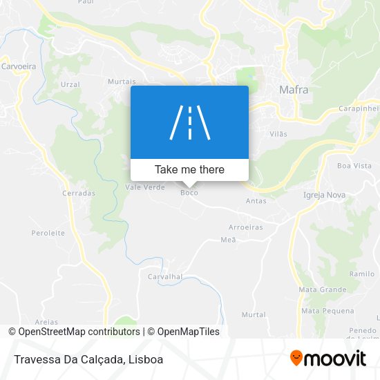 Travessa Da Calçada map