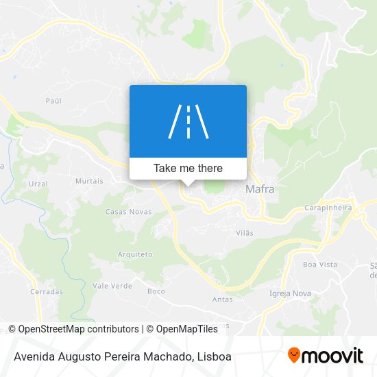Avenida Augusto Pereira Machado map