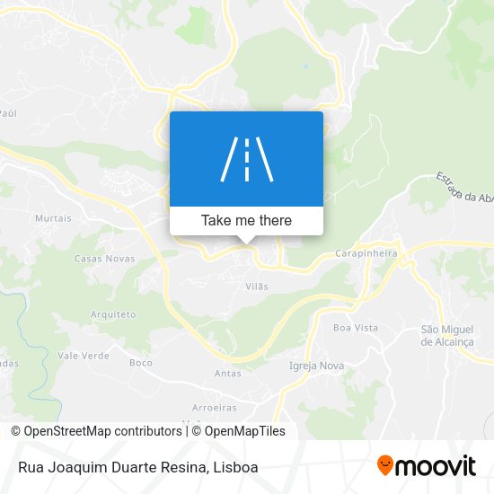 Rua Joaquim Duarte Resina map