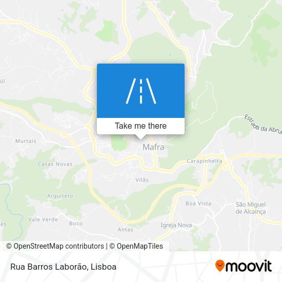 Rua Barros Laborão map