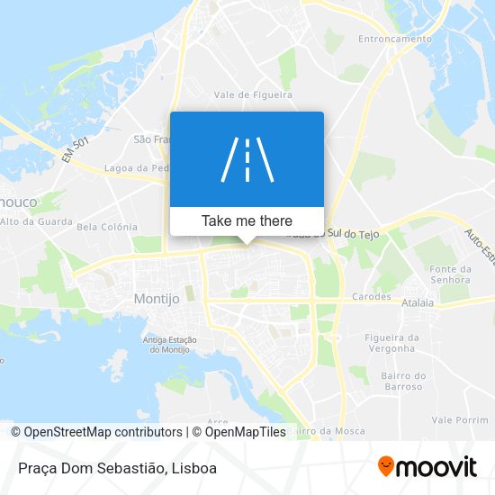 Praça Dom Sebastião map