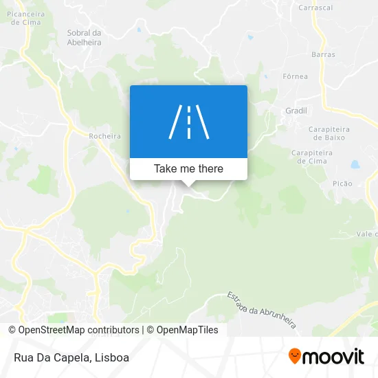 Rua Da Capela map