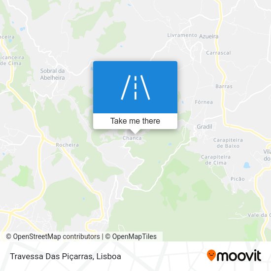 Travessa Das Piçarras map