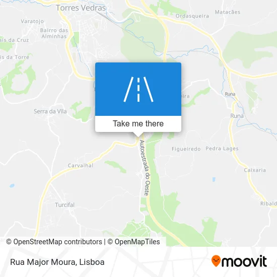Rua Major Moura map