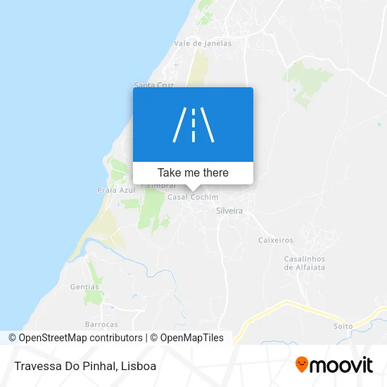 Travessa Do Pinhal map
