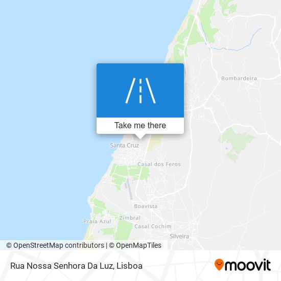 Rua Nossa Senhora Da Luz map