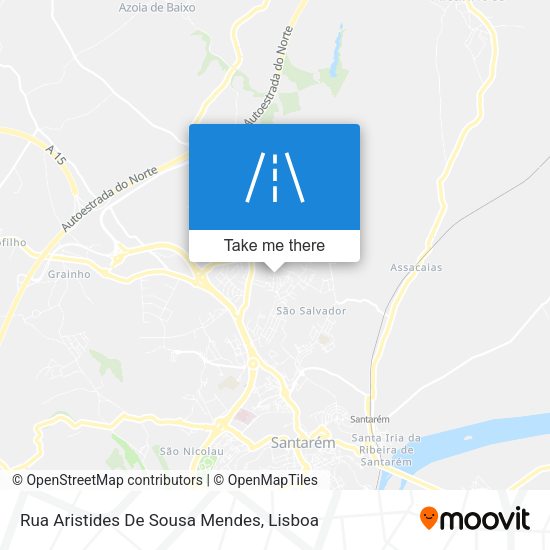 Rua Aristides De Sousa Mendes map