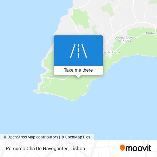 Percurso Chã De Navegantes mapa