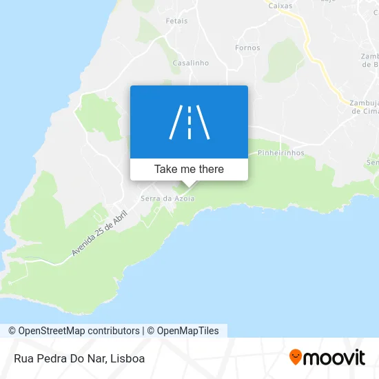 Rua Pedra Do Nar map