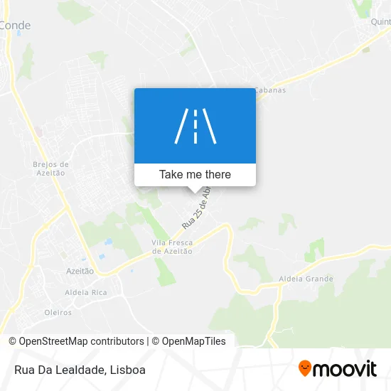 Rua Da Lealdade map