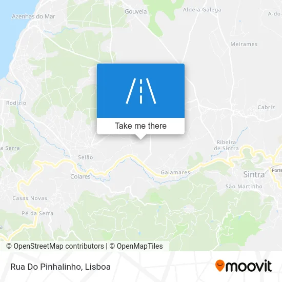 Rua Do Pinhalinho map