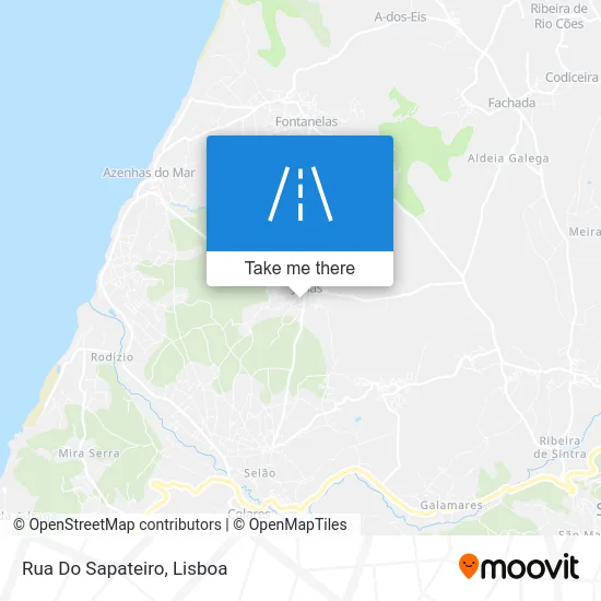 Rua Do Sapateiro map