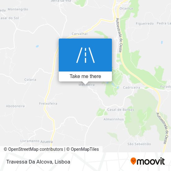 Travessa Da Alcova mapa