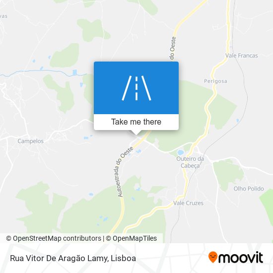 Rua Vitor De Aragão Lamy map