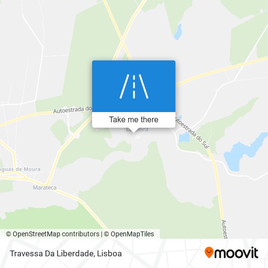 Travessa Da Liberdade map