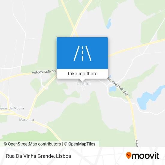 Rua Da Vinha Grande map
