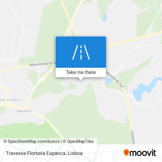 Travessa Florbela Espanca mapa