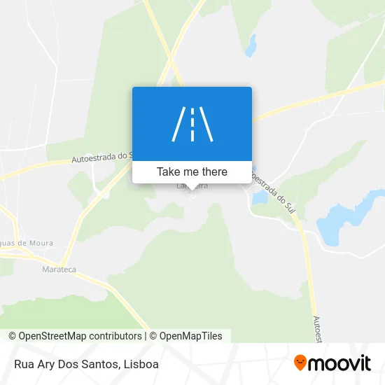 Rua Ary Dos Santos map