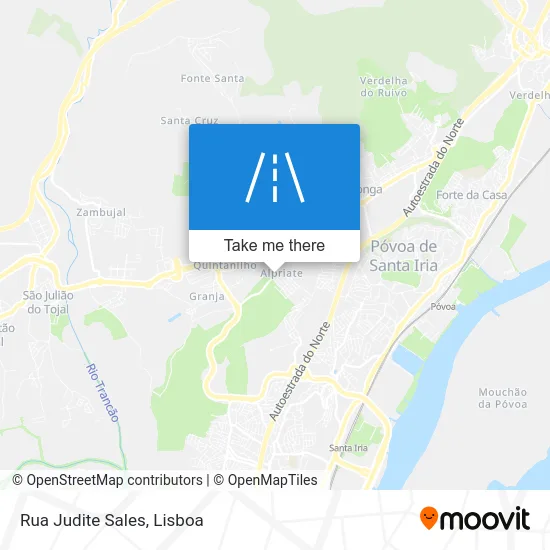 Rua Judite Sales map