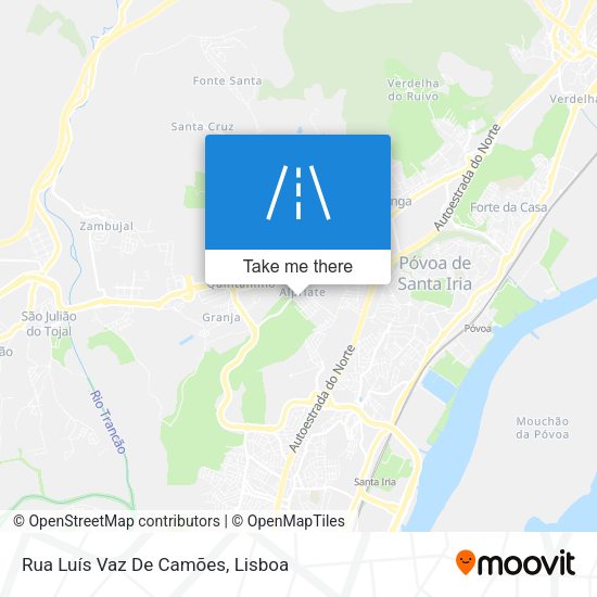 Rua Luís Vaz De Camões map