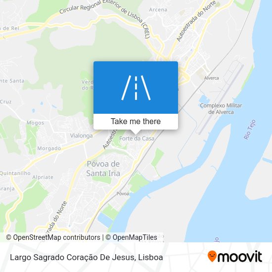 Largo Sagrado Coração De Jesus map